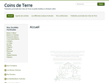Tablet Screenshot of coinsdeterre.be